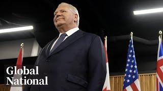 Global National: March 13, 2025 | Doug Ford, ministers meet with Lutnick to talk tariffs in DC