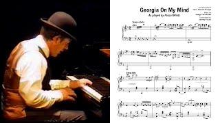 Pascal Wintz - Georgia On My Mind (version 2) | Sheet music transcription