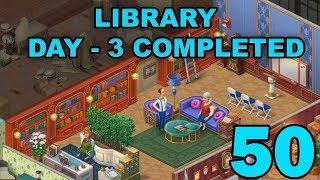 HOMESCAPES STORY WALKTHROUGH - LIBRARY - DAY 3 COMPLETED - GAMEPLAY - #50