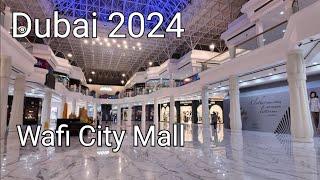 Dubai 4K Wafi City Mall, Egyptian Themed Mall Walking Tour 2024 