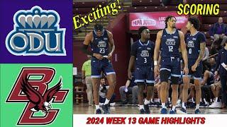 Boston vs Old Dominion Men's College Basketball Game Highlights  | Nov 24, 2024 |TODAY