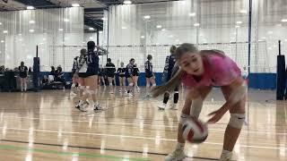 HVC 15 Black vs TUVA 15 at the AAU RISE UP tournament