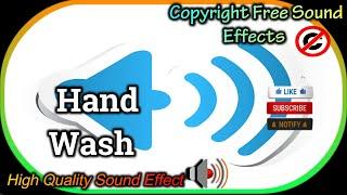 Hand Wash Sound Effect | High Quality Sound| NCS Effects | Royalty Free #soundeffect #ncs