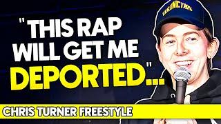 British Rapper FREESTYLES about US Politics...| Chris Turner's Freestyle Raps