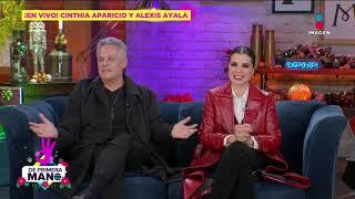 En vivo, Alexis Ayala y Cinthia Aparicio hablan de su BODA, su historia de AMOR y su obra juntos