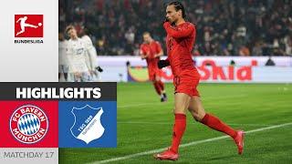 Big Win At Home! | FC Bayern München - TSG Hoffenheim 5-0 | Highlights | MD 17 – Bundesliga