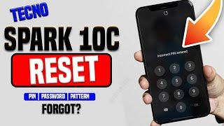 How To Hard Reset Tecno Spark 10C (Ki5k) unlock Screen Lock| how to Factory Reset Spark 10c.