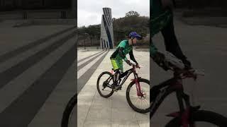 2019/04/20 MTB 코너링 연습