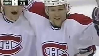 Kovalev - Koivu - Zednik win game 7 for Canadiens against Bruins (2004)