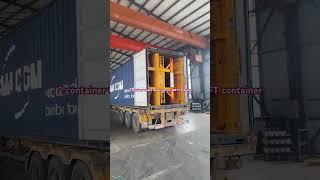 40 FT Container chassis semi trailer for sale#40ft #containertrailer #container #20ft #chinatrailer