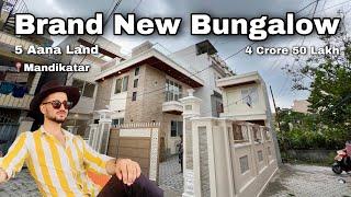 Brand New Bungalow on sale at Mandikatar | 5 Aana land | 4.50 Cr | Lalpurja Nepal | Sanjay Nepal