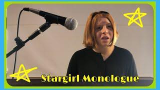 Female Acting: Stargirl Monologue