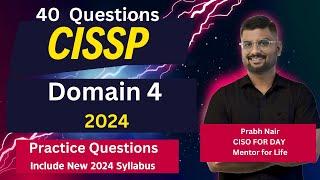 Master CISSP Domain 4: Try Practice Questions for 2024