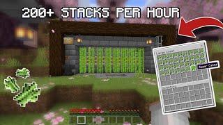Automatic Sugarcane Farm In Minecraft 1.20+ step by step guide #MinecraftTutorial