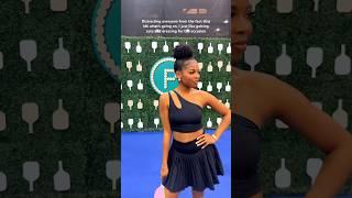 Pickleball OUTFIT OF THE DAY #grwm #viral #naturalhair #fashion