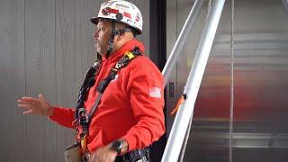 Elevator Rope Rescue (Part 1 of 6) | Trapped in Elevator | Firefighter Elevator Rescue Training