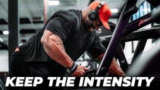 KEEPING INTENSITY DURING PREP - IFBB Pro Quinton Eriya trains back