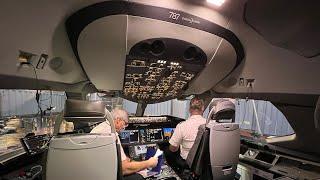 United Airlines Exclusive Boeing 787-9 Cockpit Tour and FULL BRIEFING |  UA2105