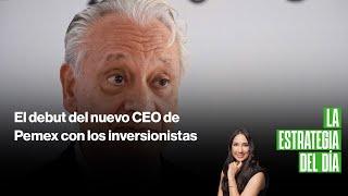 CEO de Pemex con inversionistas, Sanborns, Crocs y Bloomberg Línea Summit