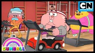 Effortless Exercise! Richard's Weight Loss Hack! | Gumball - The Brain | Cartoon Network