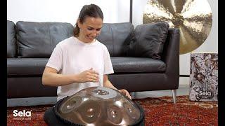 Bianca Lerner performing on Sela Majesty Handpan D Amara