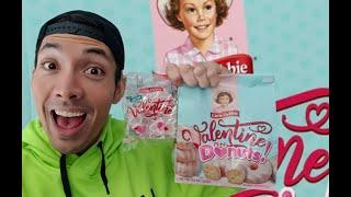 Be My Little Debbie Valentine! Mini Donuts and Cake! - AndrewEatsAll