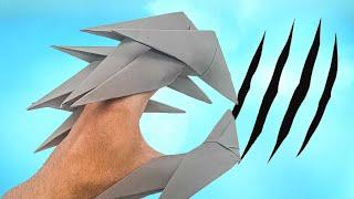 How To Make Origami Claws From A4 Paper