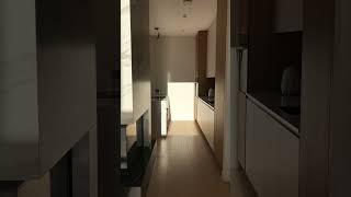 Белая кухня с камином #interiordesign #kitcheninterior #kitchendesign
