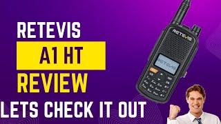 Lets Take A Look At The Retevis A1 HT #hamradio #hamharder