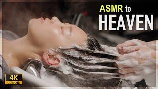 ASMR  I found Heaven at the Head spa. A scalp massage will make you fall asleep.