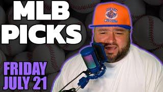 MLB Picks & Predictions Friday July 21st | Baseball Bets | Kyle Kirms The Sauce Network