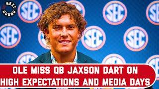 Ole Miss QB Jaxson Dart | SEC Media Days