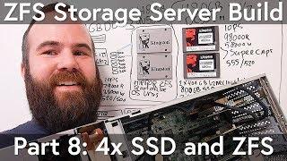 ZFS Storage Server: How I use 4 SSDs in Proxmox and ZFS, Kingston DC500M vs UV500