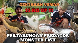 TEST KE HOKIAN TANGAN USMAN DIPAKE BETOT MONSTER !! DIKASARIN BALIK IKAN DAH AHH AMPUN..