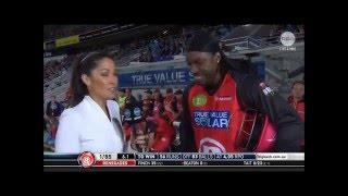 Chris Gayle Mel McLaughlin interview