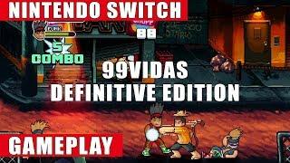 99Vidas - Definitive Edition Nintendo Switch Gameplay