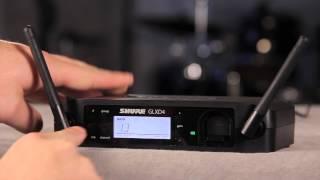 Shure GLX-D Digital Wireless System: Linking the System