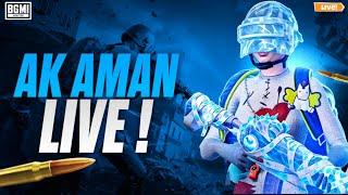 Regular streamer is BackBGMI / PUBG AK AMAN LIVE #akamanlive #bgmilive