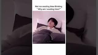 Just wasting Time#bts #bighit #jimin #jm #shorts #kpop #korea #kdrama