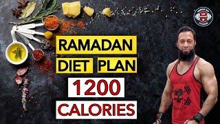 Ramadan Diet Plan For Belly Fat Loss | Diet Plan To Lose Weight Fast |1200 Calories |Urdu/Hindi