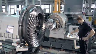 Amazing Huge Gear Production Process | CNC Machine In Working