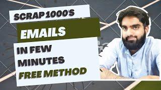 Extract Niche Targeted Emails from Linkedin - Web Scraping | Scraping Tutorial