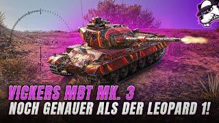 Assembly Shop (Montagehalle): Vickers MBT Mk.3 mit einer genaueren Kanone als der Leopard 1!