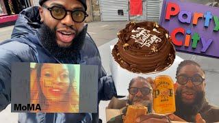 Now why the philly cheesesteak 6000 degrees? (NYC VLOG) 30th BDAY, Museums, Cake, and Clubs