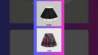 Lisa or Lena??? #lisa #lena #aesthetic #outfit #shein #lisa #lisa