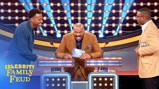 The NFL's finest battle it out on the Feud! | Celebrity Family Feud