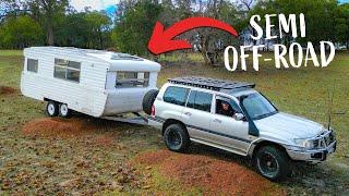 I Made Our Vintage Caravan Semi Off-Road Capable