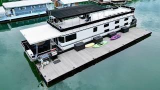 SOLD - 2012 Majestic 16 X 75WB (6 Bed/2 Bath) Houseboat on Norris Lake Tennessee