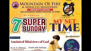 SEVEN PROPHETIC SUNDAY SERVICE |  MFM USA Region 4 Rehoboth Center