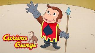 Sir George Guards the Castle  Curious George  Kids Cartoon  Kids Movies